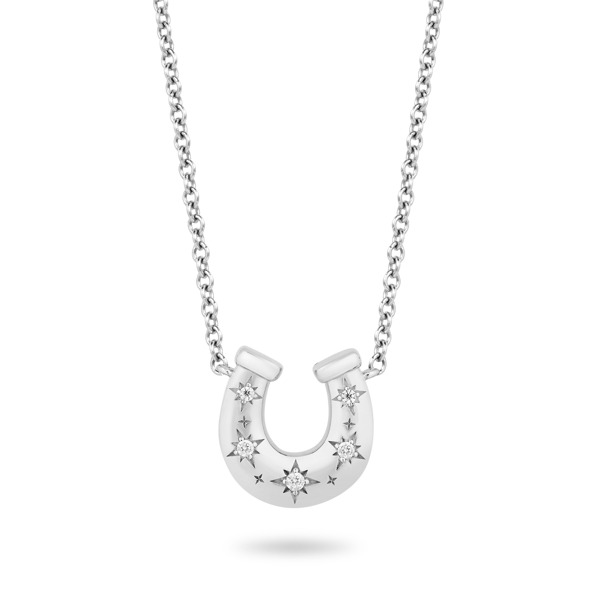 Horseshoe on sale star necklace