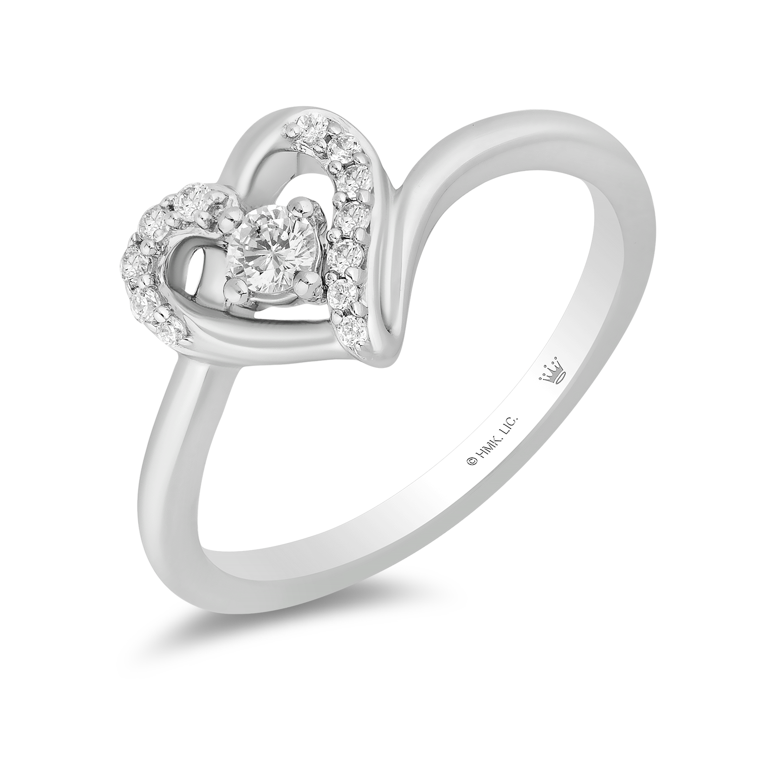 Heartbeat sales shape ring