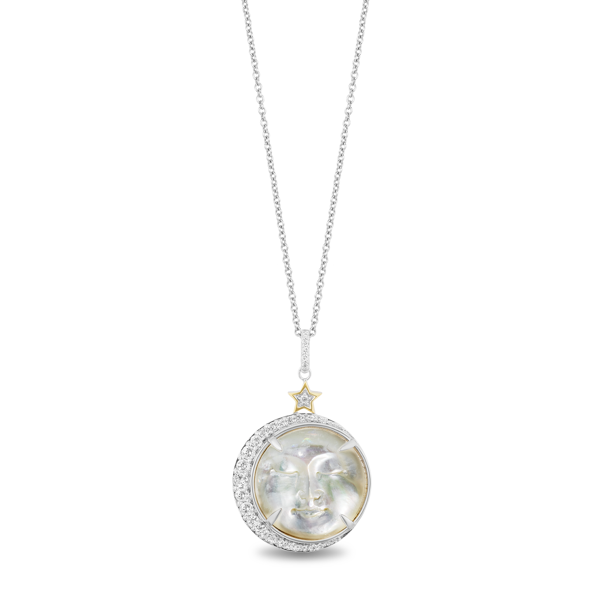 Man in deals the moon pendant