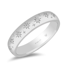 Load image into Gallery viewer, Hallmark Fine Jewelry Eternity Band Diamond Ring in Sterling Silver View 1
