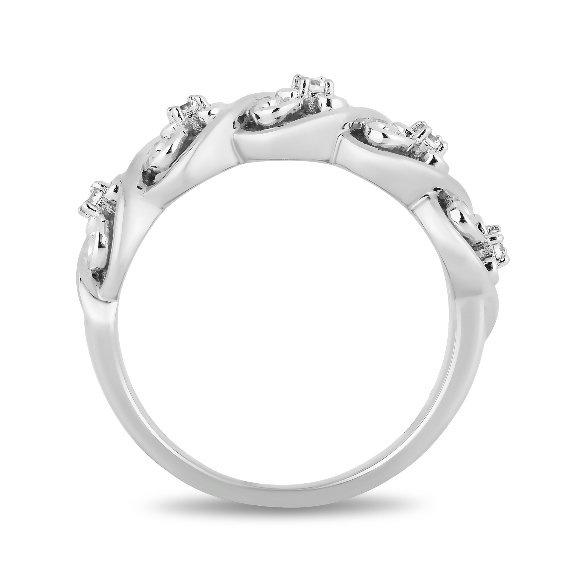 5 Stone Round Brilliant Diamond Ring - Basket Setting (2 ctw) – LL Private  Jewellers
