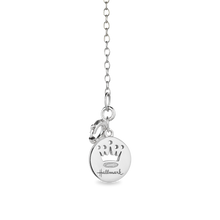 Load image into Gallery viewer, Hallmark Fine Jewelry Two-of-a-Kind Diamond Slice Pendants in Sterling Silver with Diamonds
