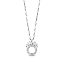Load image into Gallery viewer, Hallmark Fine Jewelry Diamond Eternity Pendant in Sterling Silver
