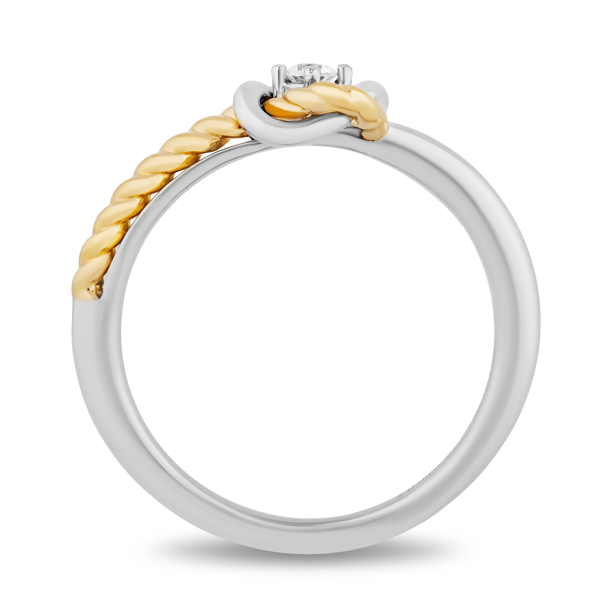 Hallmark Fine Jewelry Diamond Love Knot Promise Ring in Sterling Silve