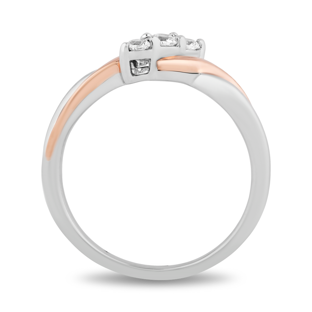 Hallmark Fine Jewelry TwoTone Eternal Connection Promise Ring in Ster