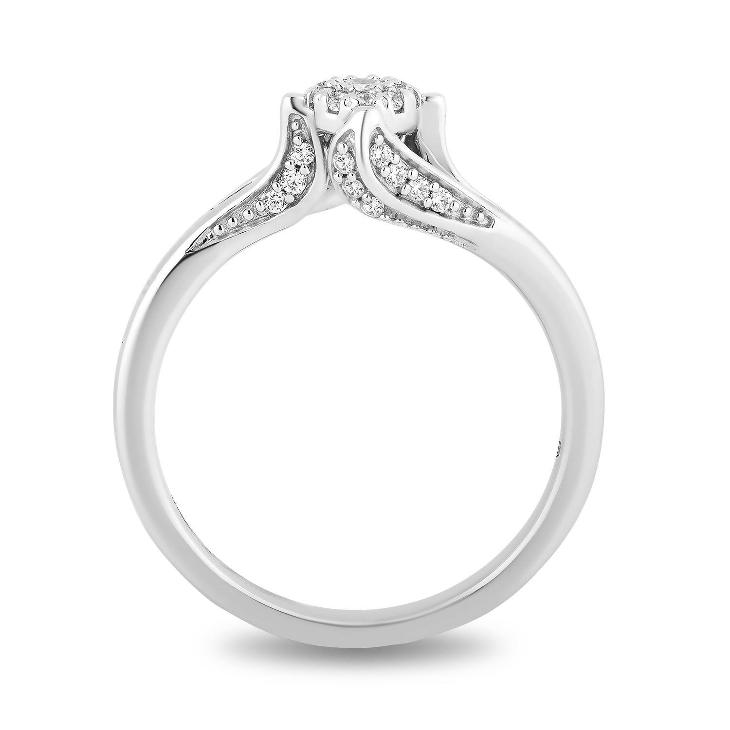 Circle promise ring that 2025 turns into engagement ring