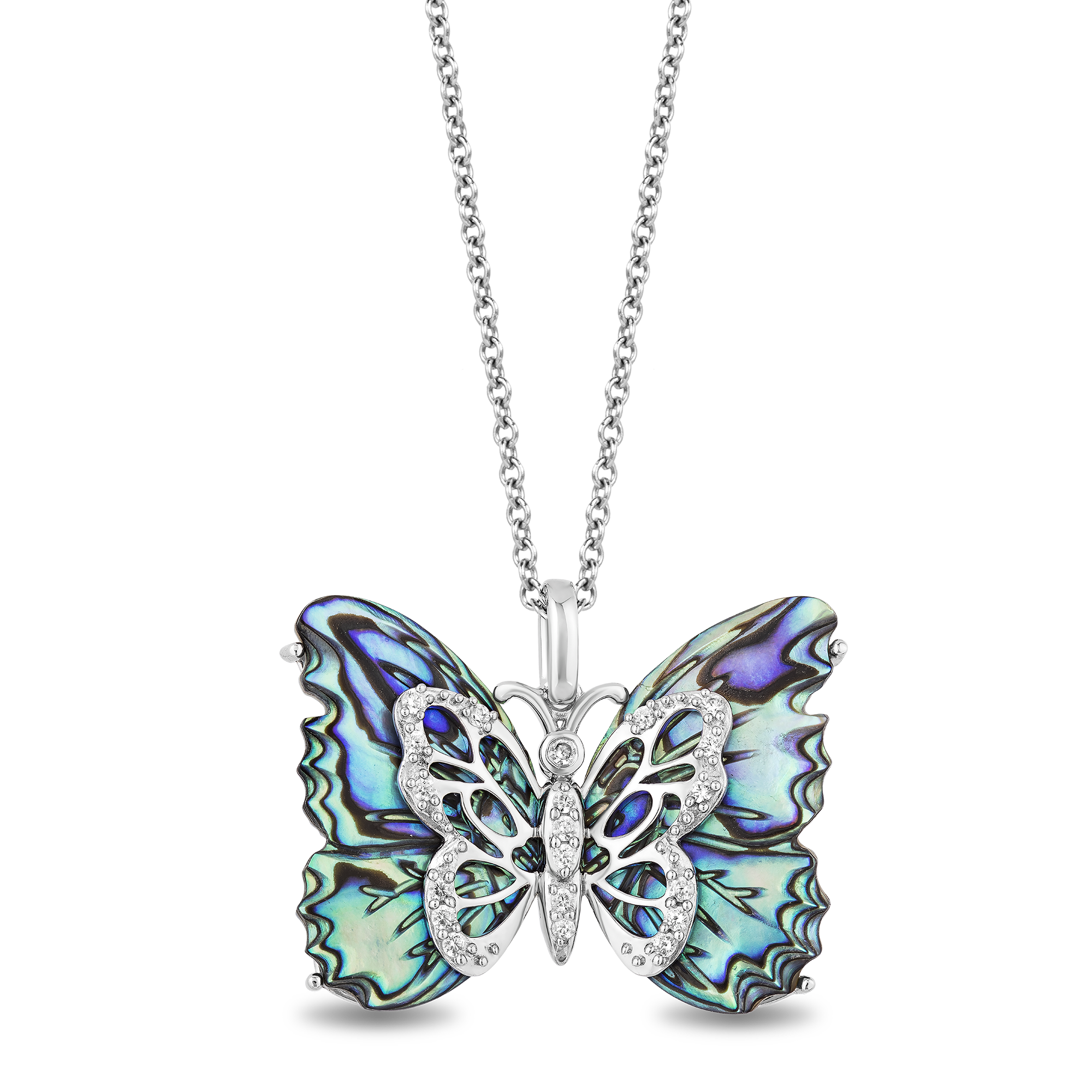 Hallmark top butterfly necklace