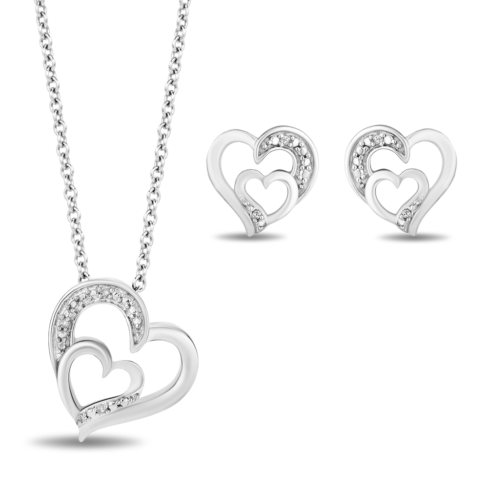 Hallmark gold necklace set discount