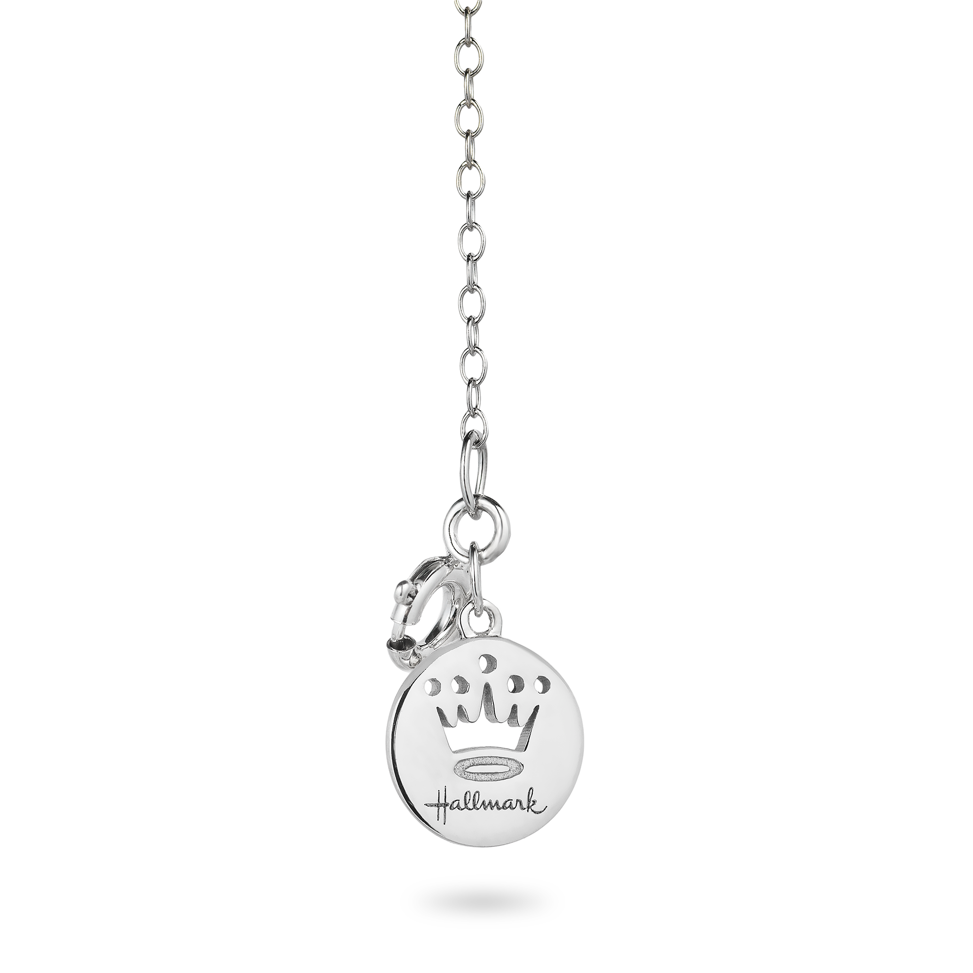 Hallmark Fine Jewelry Modern Infinity Diamond Pendant in Sterling Silver Jewelry by Hallmark Fine Jewelry