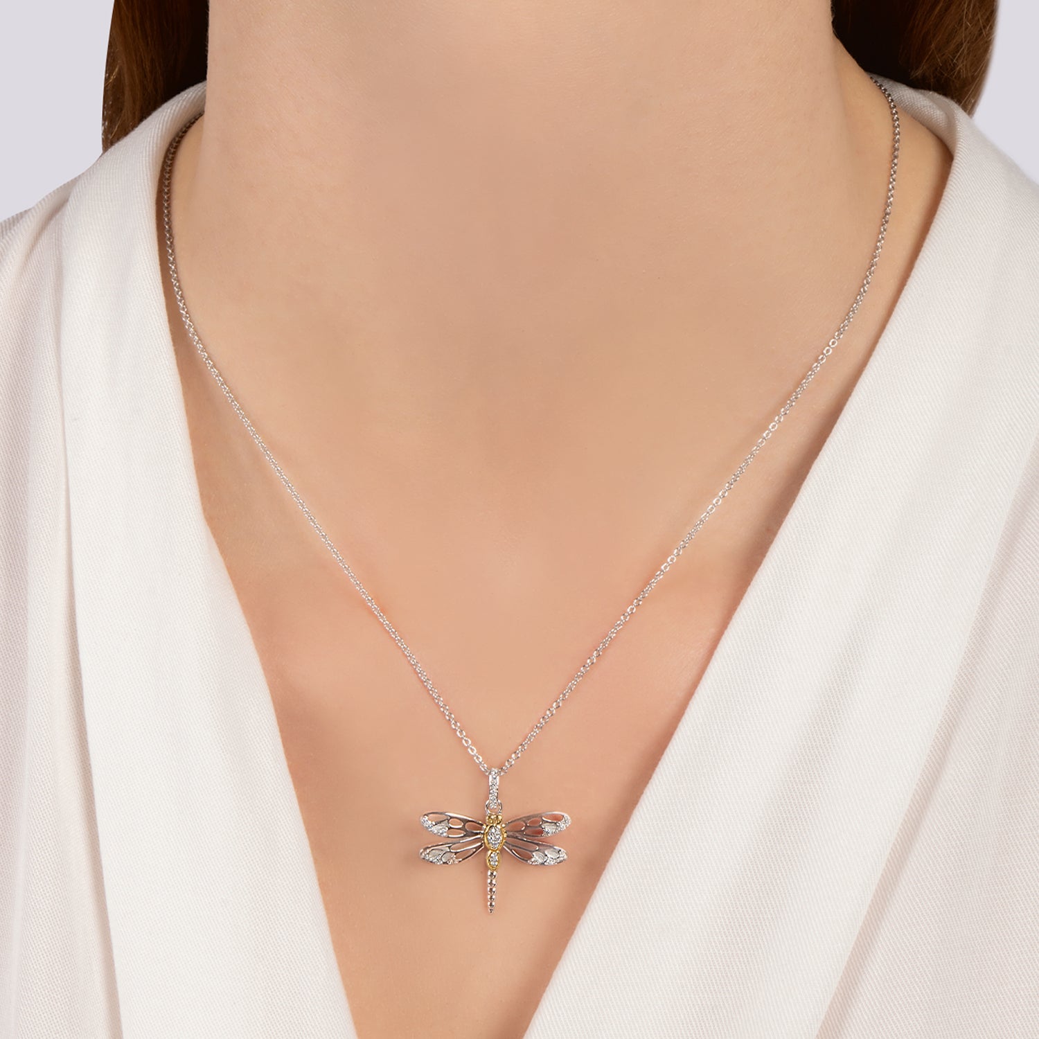 Ross-Simons Turquoise Dragonfly Necklace in Sterling India | Ubuy