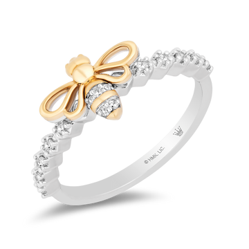 Wheat Ring with 1 ½ Carat Lab Diamond - Teneff Jewelry