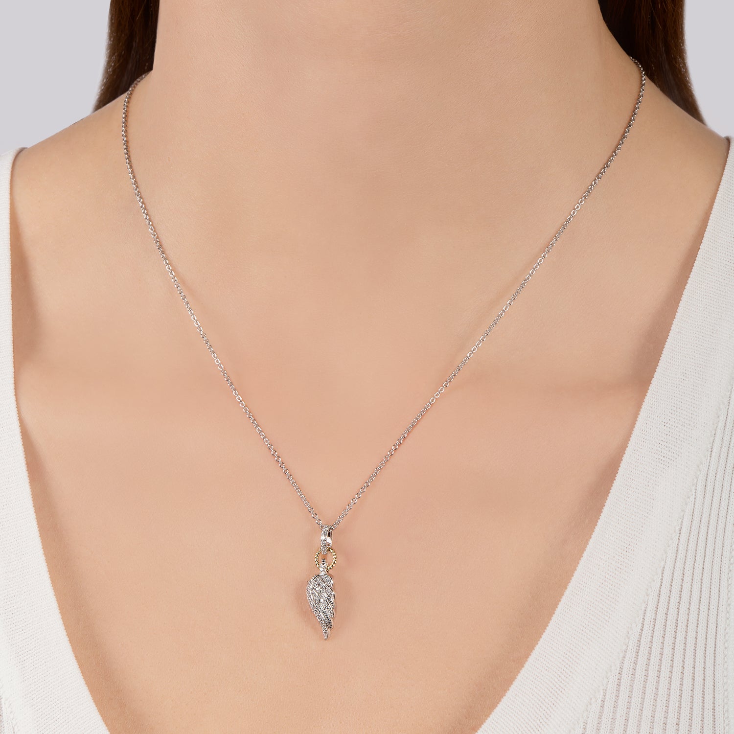 Diamond necklace fine jewelry Clearance