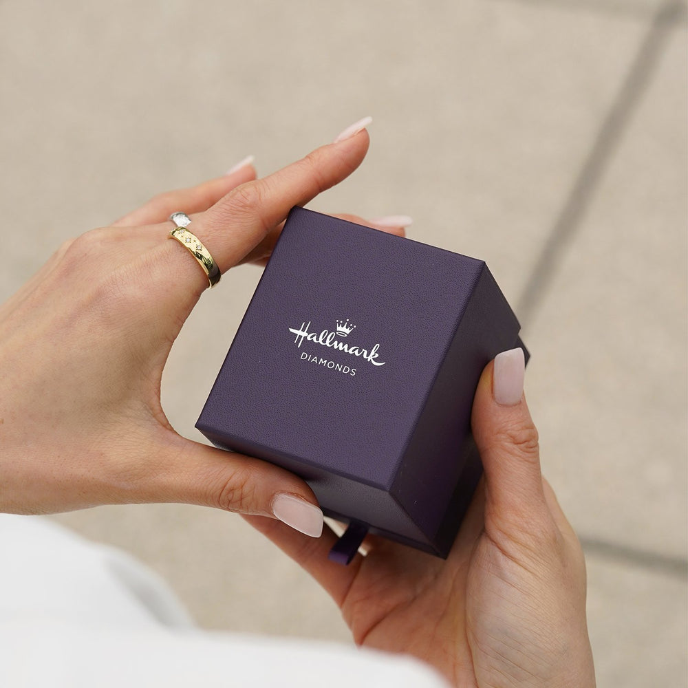 Hallmark Fine Jewelry Queen Bee Bracelet in Sterling Silver & 14K Yellow Gold with Diamonds