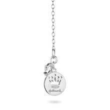 Load image into Gallery viewer, Hallmark Fine Jewelry Tiny Teddy bear Diamond Pendant in Sterling Silver View 1
